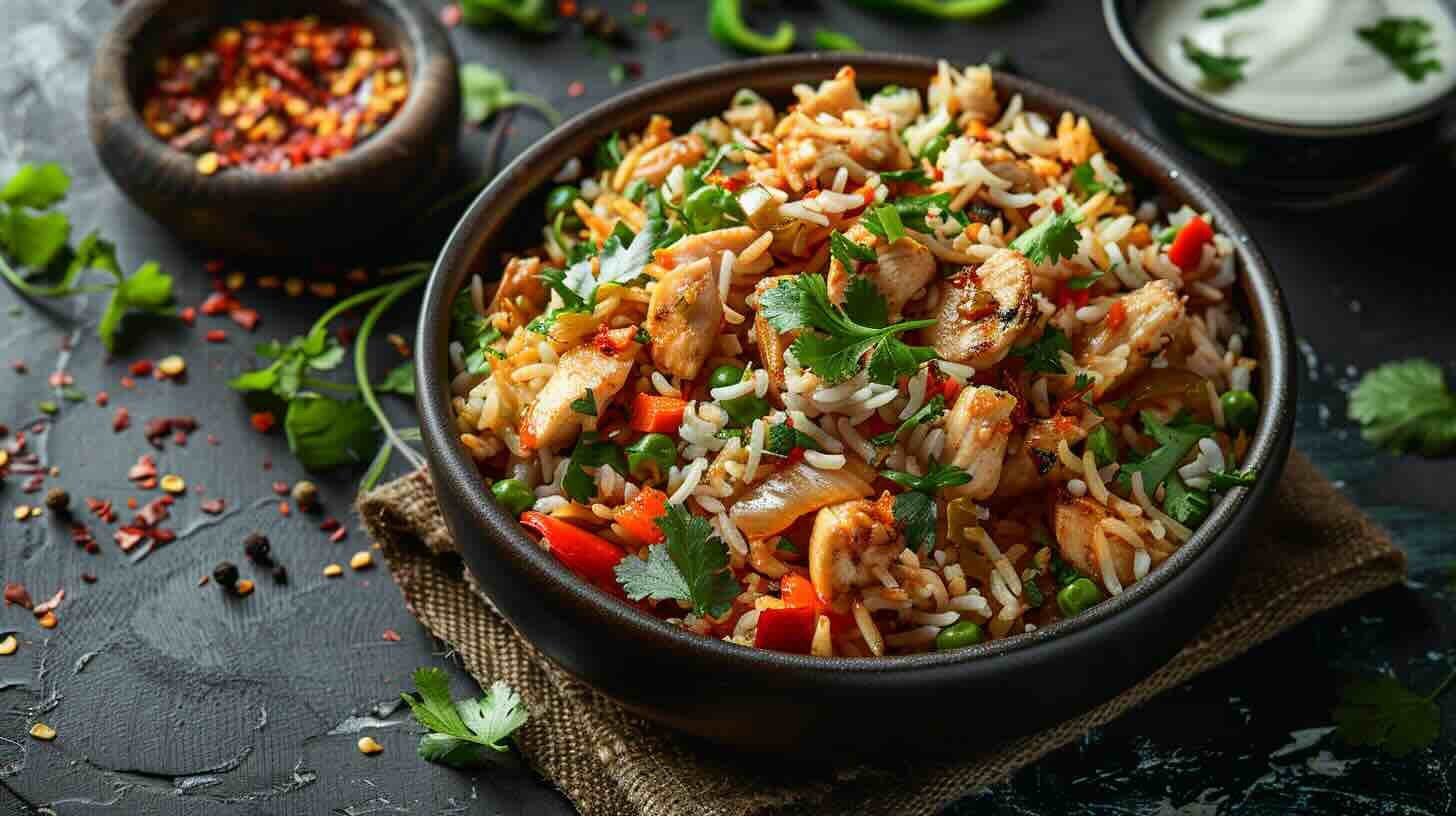 Read more about the article Calorie Count: Nutrition of Vijayawada Chicken Biryani