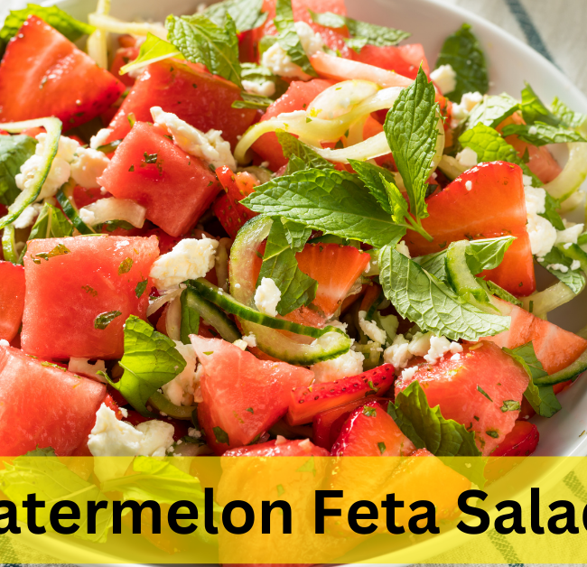 5-Ingredient Watermelon Feta Salad: A Refreshing Summer Recipe